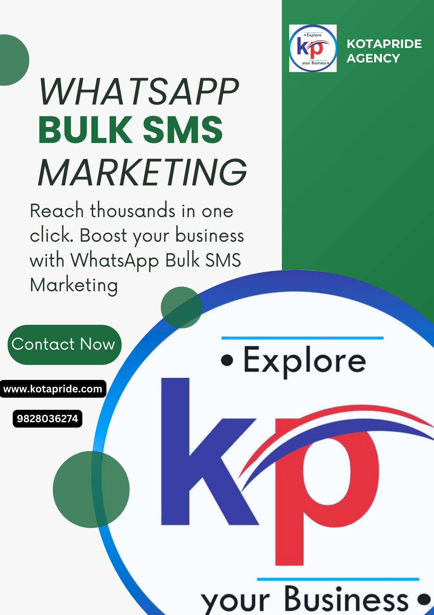 Bulk SMS and Voice SMS Marketing Services in Kota, Rajasthan