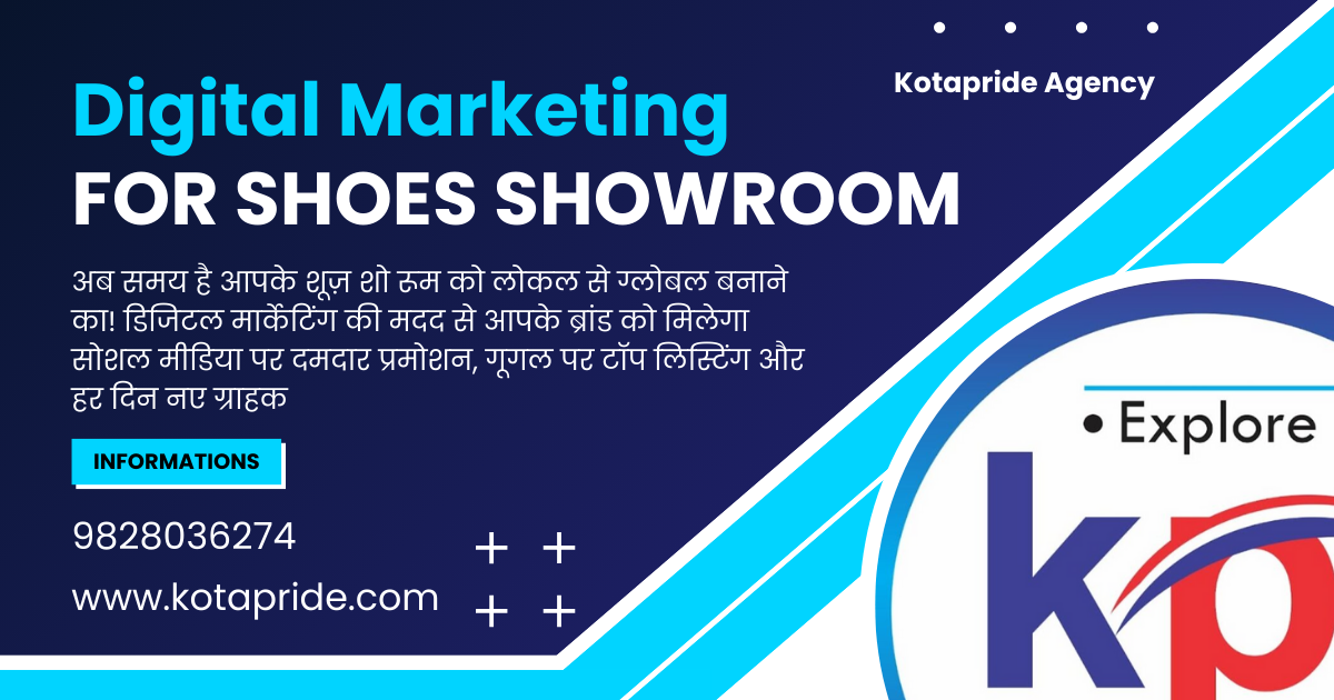 How Digital Marketing Can Boost Sales for Your Shoes Showroom