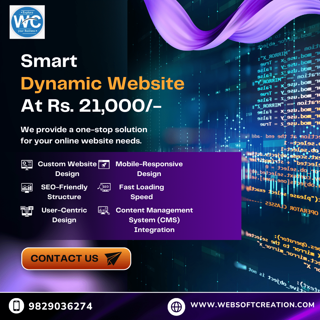 Professional Dynamic Website Development Services