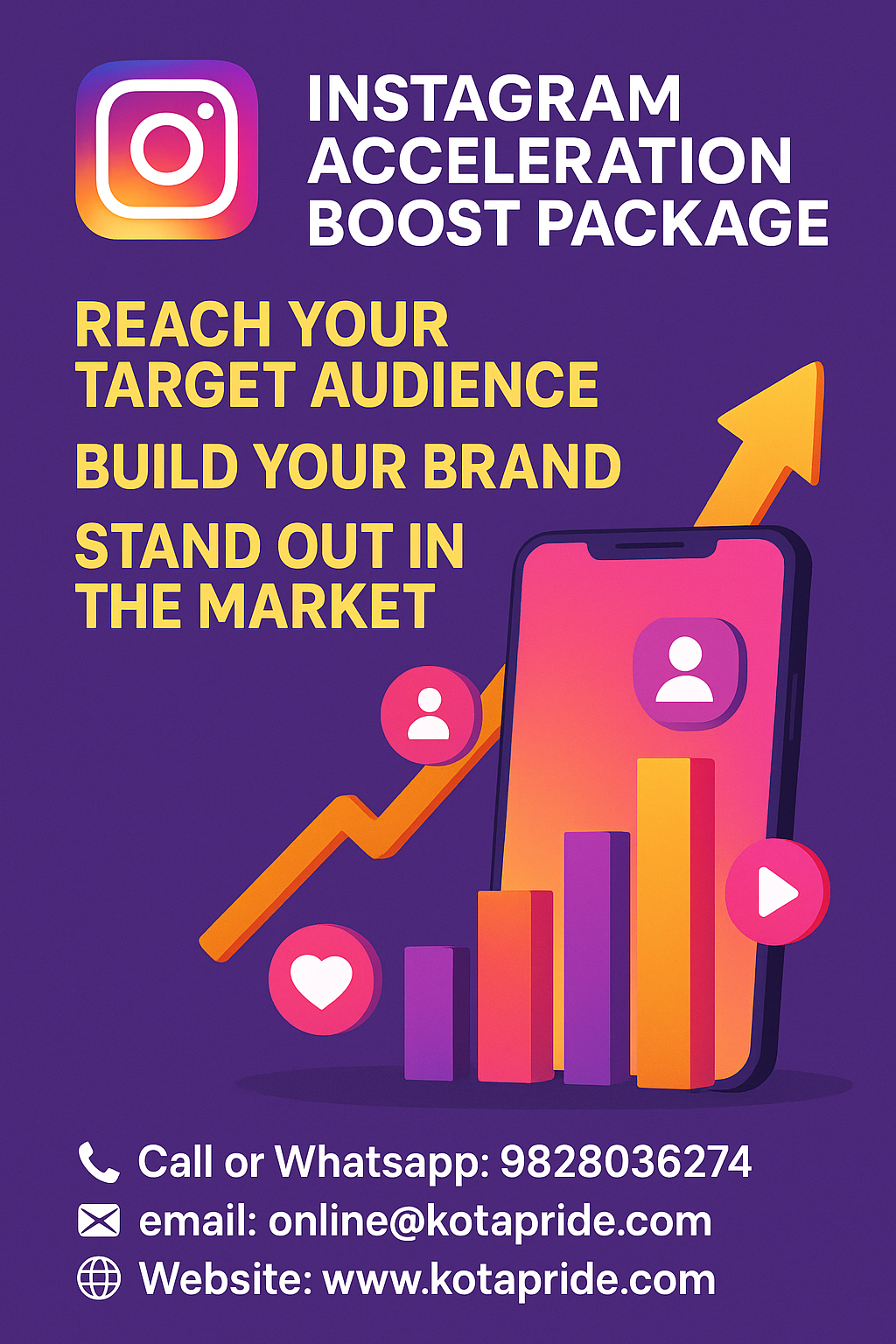 How to Grow Your Brand on Instagram with Kotapride’s Acceleration Package