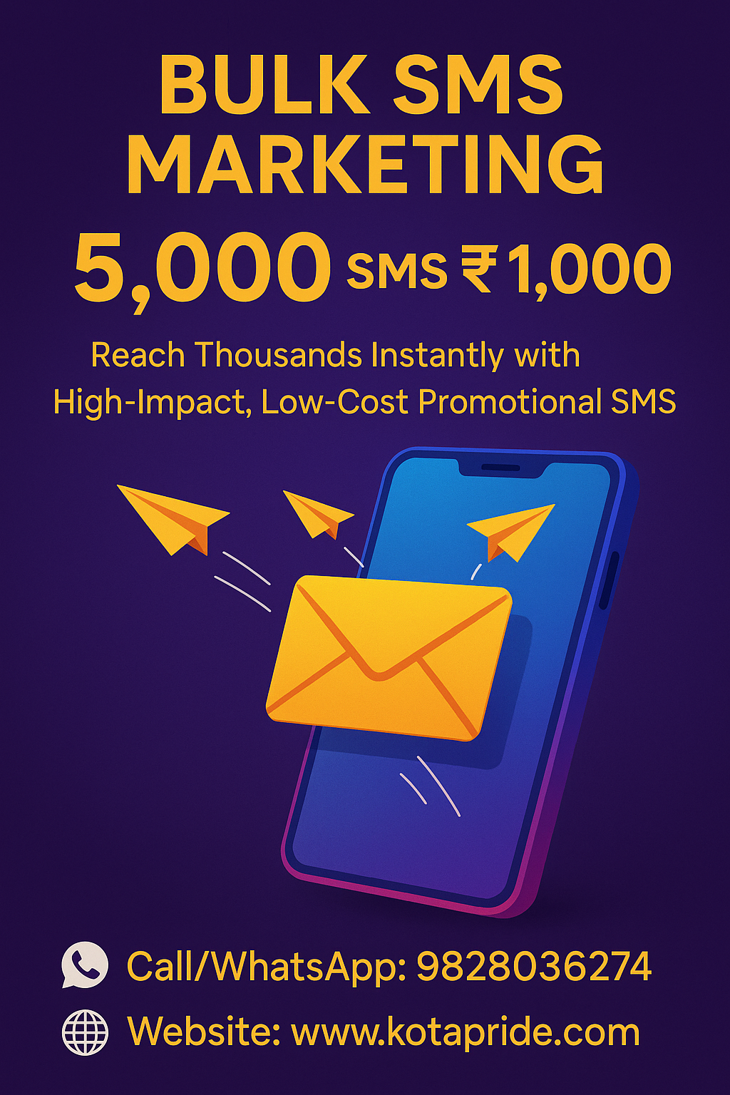 Bulk SMS Marketing Services: Fast & Affordable Way to Reach Customer Instantly