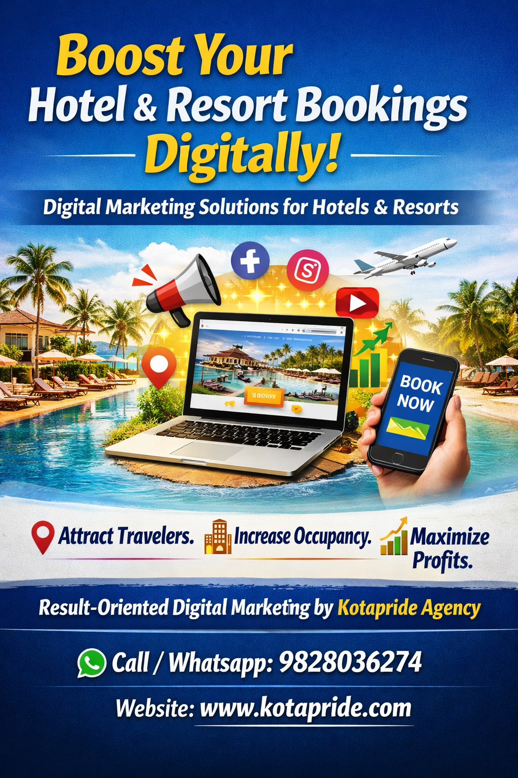 Digital Marketing Services for Hotels & Resorts