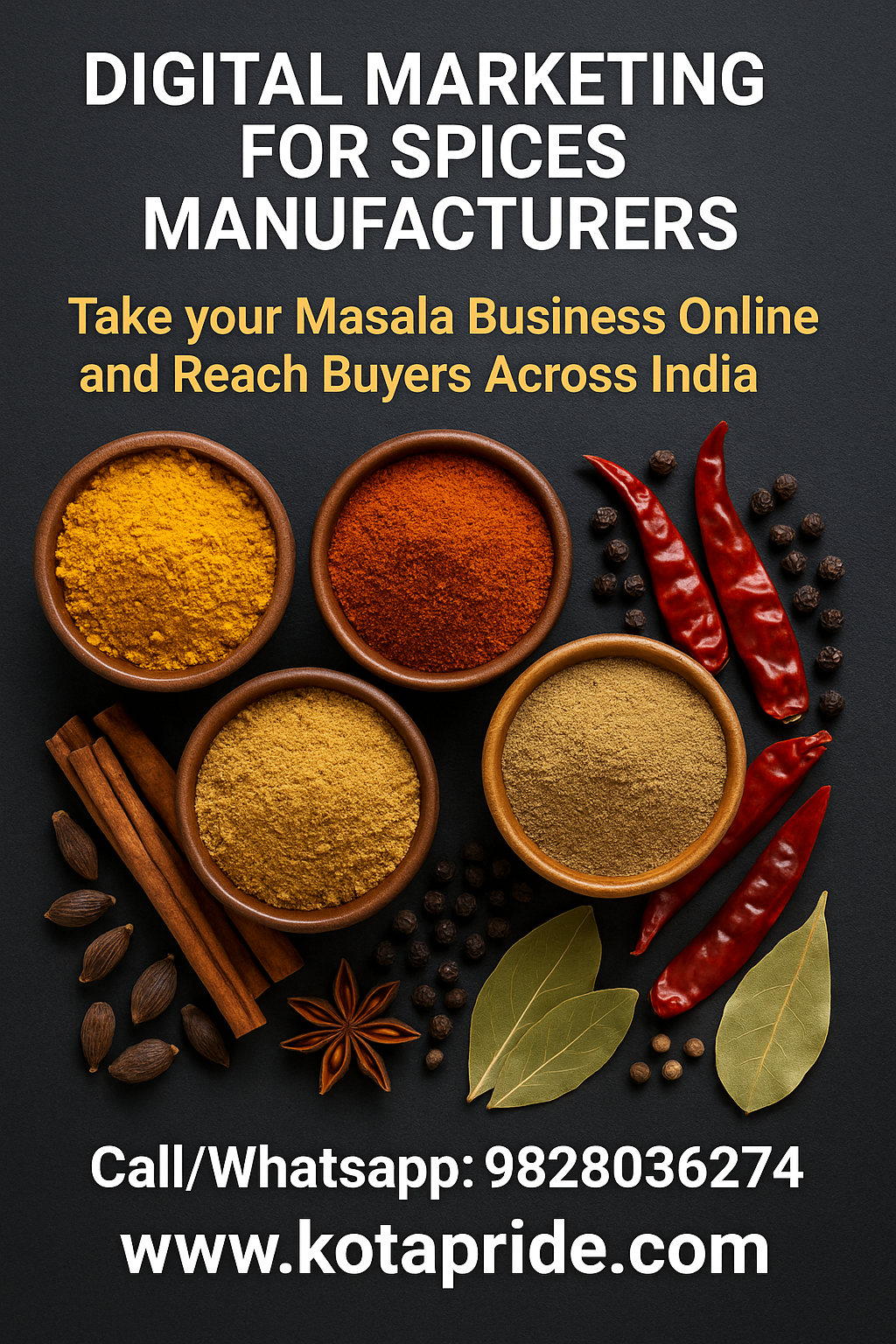 Digital Marketing for Masala Udyog & Spices Manufacturers